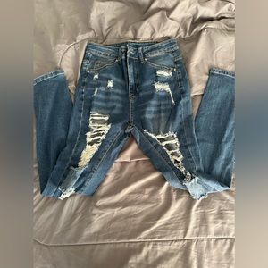 Skinny ripped jeans - SHIEN - Size XS
